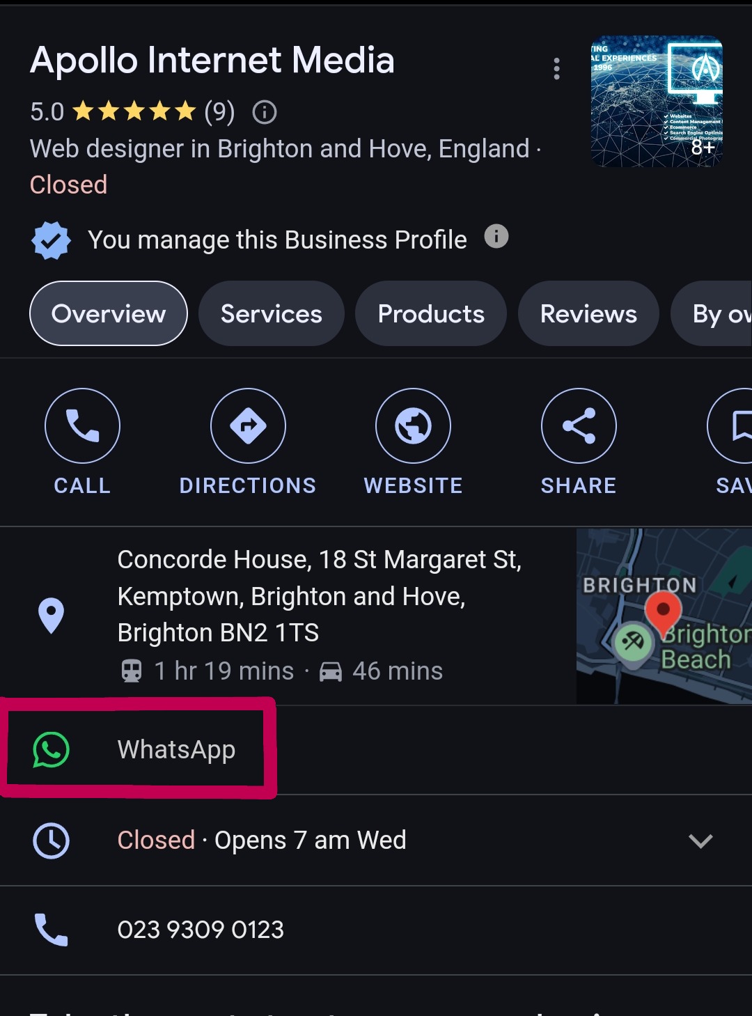 Apollo Internet Media Whatsapp Update